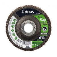 Disco Flap 115mm Grão 80 Óxido De Alumínio Atlas