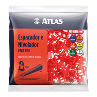 Nivelador Cerâmico Atlas 15mm Vermelho