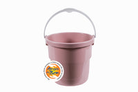 Balde De Plástico Astra 8 Litros Rosa Com Alça