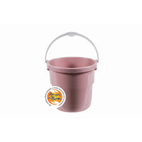 Balde De Plástico Astra 8 Litros Rosa Com Alça