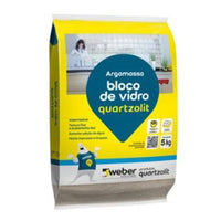 Argamassa Para Bloco De Vidro Quartzolit 5kg