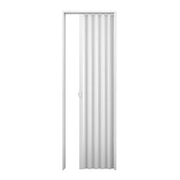 Porta Sanfonada PVC 70 cm Branca Plasbil