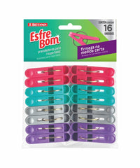 Prendedor De Roupa Basic Bettanin 12 Unidades