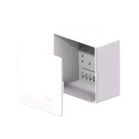 Caixa De Passagem Deep Box 15x15x9cm Sobrepor Branca Inpol