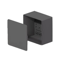 Caixa De Passagem Deep Box 15x15x9cm Eletroduto Cinza Inpol