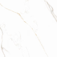 Piso Cerâmico Calacata Gold Polido 72x72cm Retificado 2,07m² Angelgres