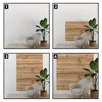 Revestimento Madeira Perni Farro Bianchini 140x25cm