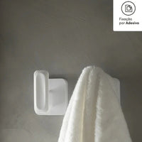 Conjunto De Ganchos De Parede Eleve Branco Martiplast