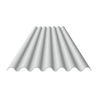 Telha Fibrocimento 1,10m x 1,22m x 6mm