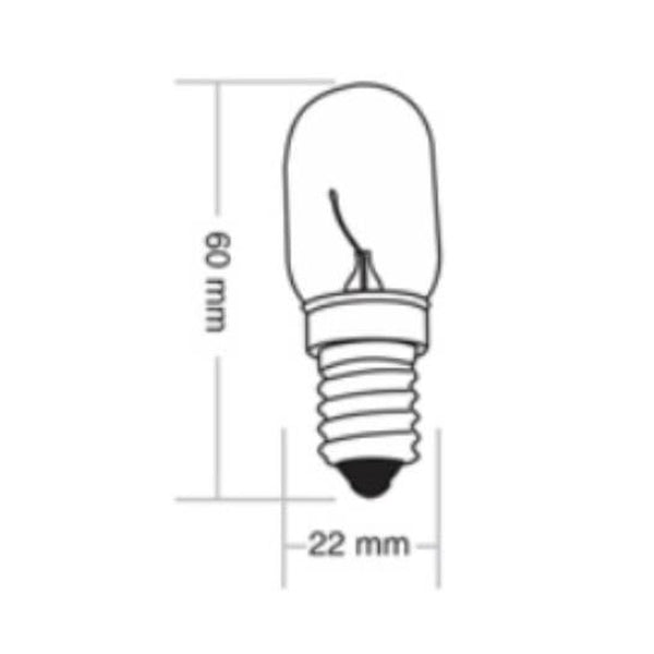 Lâmpada Incand Gelad.\Micro-Ondas 15W 127V E-14