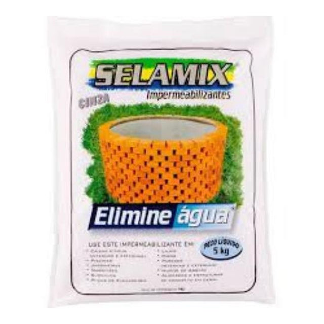 Selamix Elimina Água 5kg Cinza