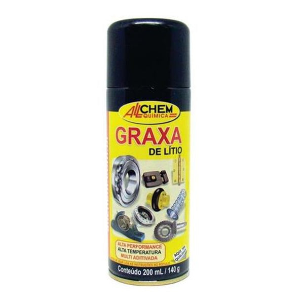 Graxa de Lítio 200ml/130g Allchem
