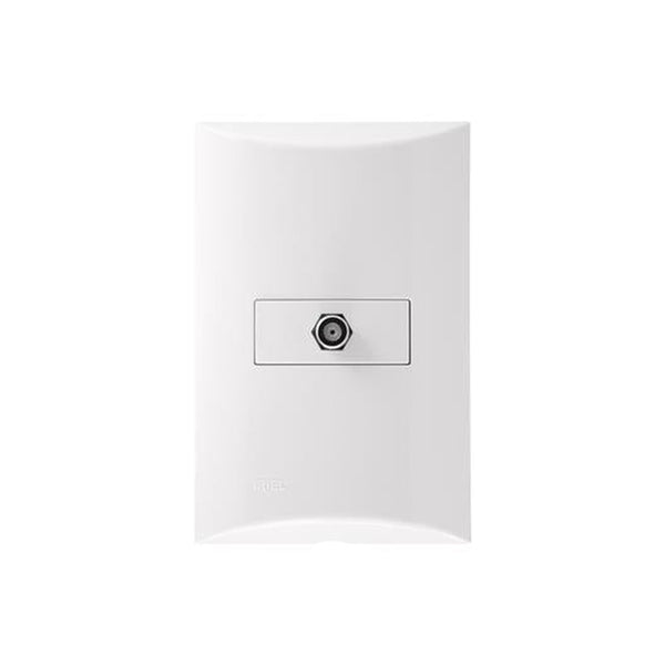 Tomada para Cabo Coaxial Brava Iriel
