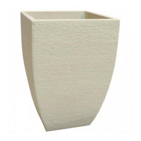 Vaso Quadrado Moderno 36cm Alt Cimento Japi