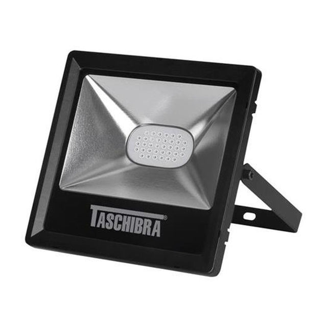 Refletor Led TR 20W Luz Verde Preto Taschibra