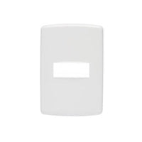 Placa 1 mtódulo 4 x 2 Duale Up Iriel