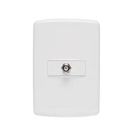 Tomada 1 para Cabo Coaxial Duale Up Iriel