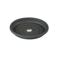 Prato Vaso Jardim Plástico Red 13cm Cinza Primafer