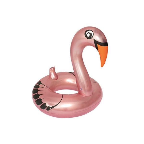 Boia Cisne Perolado Rosa com Abertura Mor