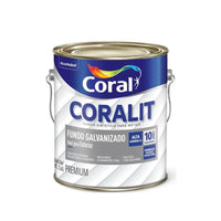 Fundo para Galvanizado Coralit 3,6L Branco Coral