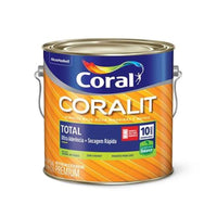 Tinta Esmalte Coralit Total Brilho Balance 3,6L Branco Coral