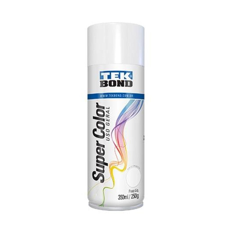 Tinta Spray Uso Geral Branco Fosco 350ml Tekbond