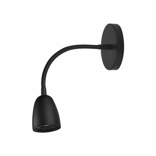 Arandela Led Direct Articulada 4W 3000K Preto Taschibra