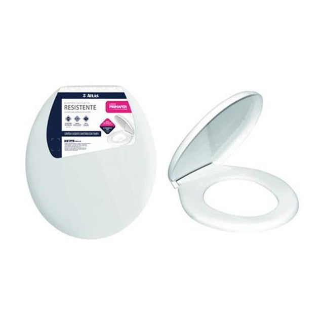 Assento Injet Resistente Plástico Branco Atlas