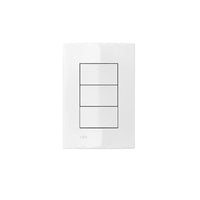Placa Cega 4x2 + Suporte Iris Iriel Conjunto