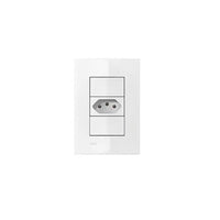 Tomada 2P+T 20A Iris 1 Conjunto Iriel