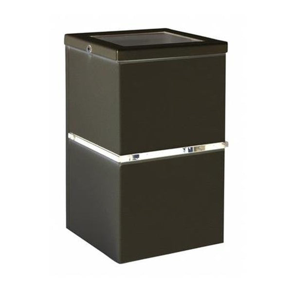 Arandela Hadar V1V G9 Preto Fosco Taschibra