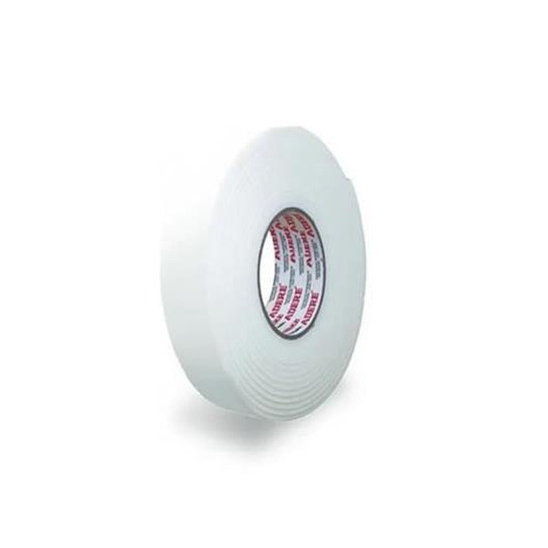 Fita Dupla Face Espuma Branca 12mm x 1,5m