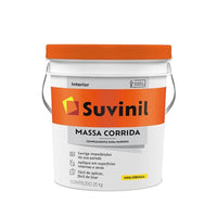 Massa Corrida 25kg Balde Plástico Suvinil