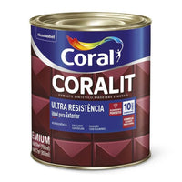 Tinta esmalte sintético Coralit Ultra Resistência alto brilho 900ml