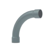 CURVA COM BOLSA 90° P/ ELETRODUTO 1" CINZA - INPOL