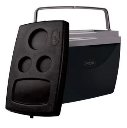 CAIXA TERMICA MOR 34 LTS PRETA  (COOLER)
