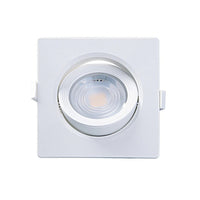 Spot Embutir Quadrado Brasilux Alltop Led Par20 7w 4000k Branco