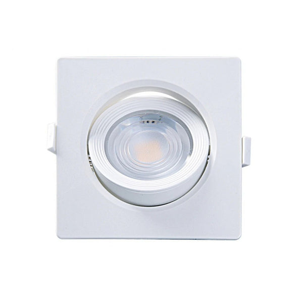 Spot Embutir Quadrado Brasilux Alltop Led Par20 7w 4000k Branco