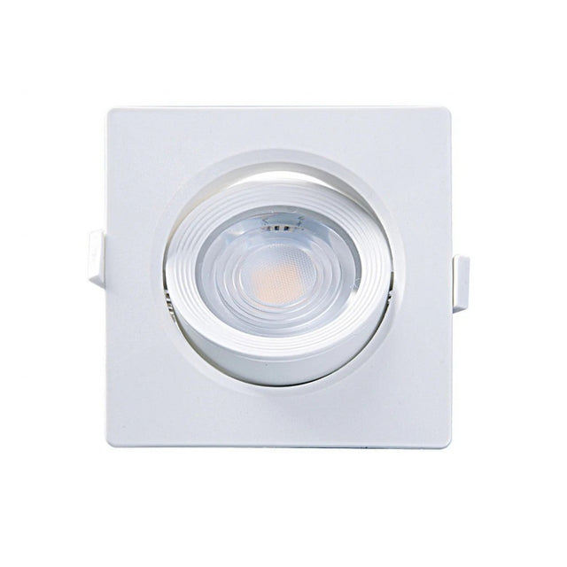 Spot Embutir Quadrado Brasilux Alltop Led Par20 7w 4000k Branco