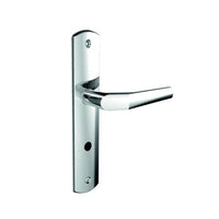 Fechadura Para Banheiro Soprano Popline Reta 59mm Cromada