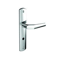 Fechadura Para Banheiro Soprano Popline Reta 59mm Cromada