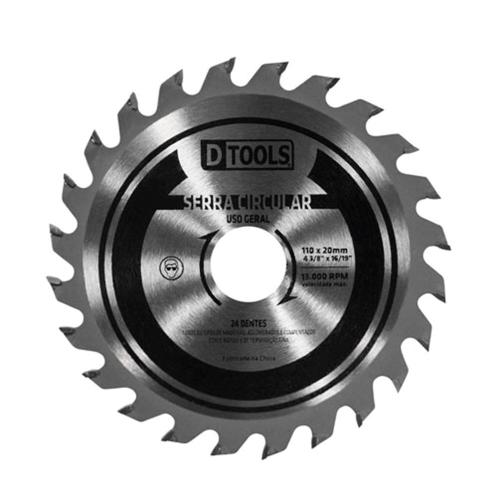 DISCO SERRA DTOOLS 4.3/8 - 24 DENTES VIDEA