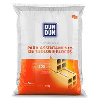 Massa Dun Dun para Assentamento de Tijolos e Blocos 10kg