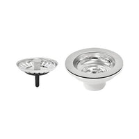 Válvula Para Pia De Cozinha Em Inox 4 1/2 Polegadas