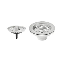 Válvula Para Pia De Cozinha Em Inox 4 1/2 Polegadas