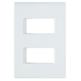 TRAMONTINA LIZ PLACA 4X2  2P AFASTADO BRANCA