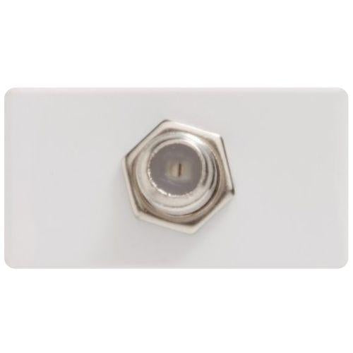 TRAMONTINA LIZ / GIZ MODULO TOMADA TV SAT BRANCO