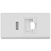 Modulo Tomada Para Telefone Rj11 Tramontina Branco