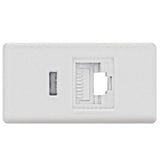 TRAMONTINA LIZ / GIZ MODULO TOMADA RJ 45 (CAT 6) BRANCA