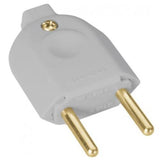 PLUG MACHO 2P 10A CINZA TRAMONTINA